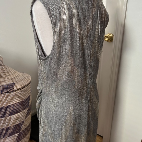 Silver and Gold Dress - Picture 4 of 6